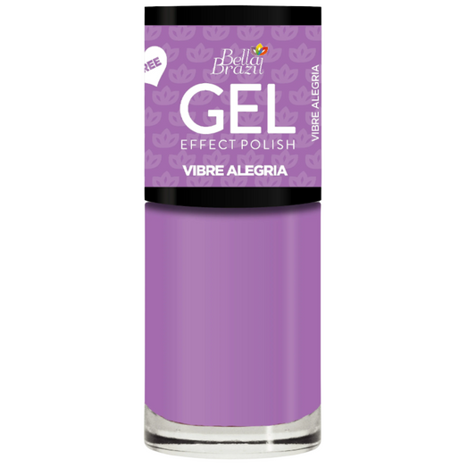 Esmalte Bella Brazil Efeito Gel Cremoso 852 Vibre Alegria