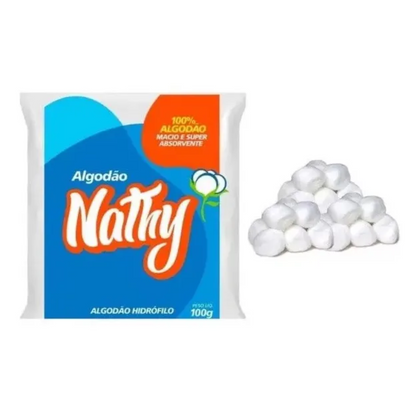 Algodão Em Bolas Nathy 100g