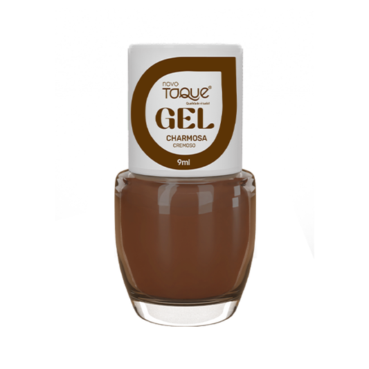 Esmalte Novo Toque Cremoso Efeito Gel Charmosa 9ml