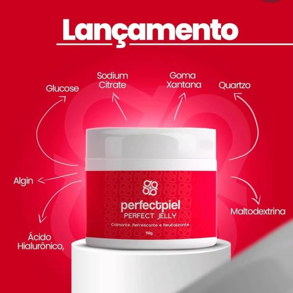 Pó Hidratante Perfect Jelly PerfectPiel 150g