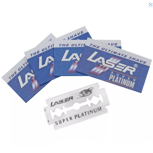 Lâmina Para Barbear Super Platinum Laser
