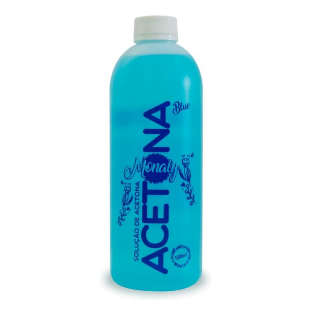 Removedor De Esmalte a Base Acetona Monaly Blue 500ml