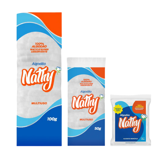 Algodão Multisuso Hidrófilo Nathy