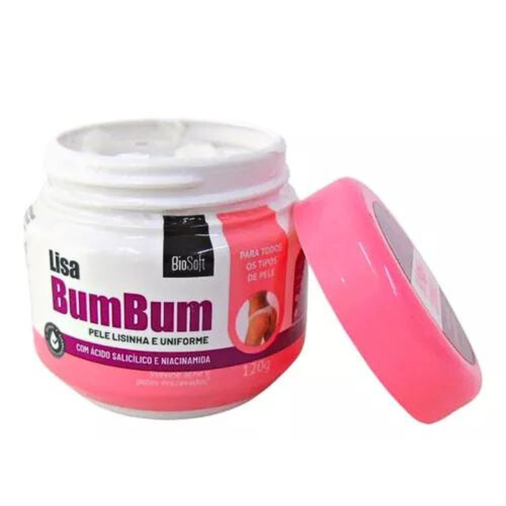 Creme Hidratante Lisa Bumbum Biosoft 120g