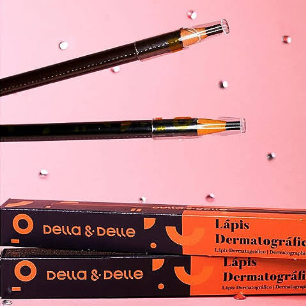 Lápis Dermatográfico Preto Della E Delle