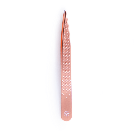 Pinça Ponta Fina Rose Gold Mundial