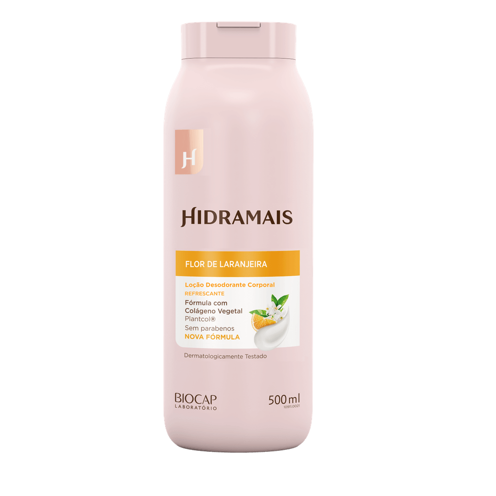 Loção Desodorante Corporal Flor De Laranjeira Hidramais 500ml