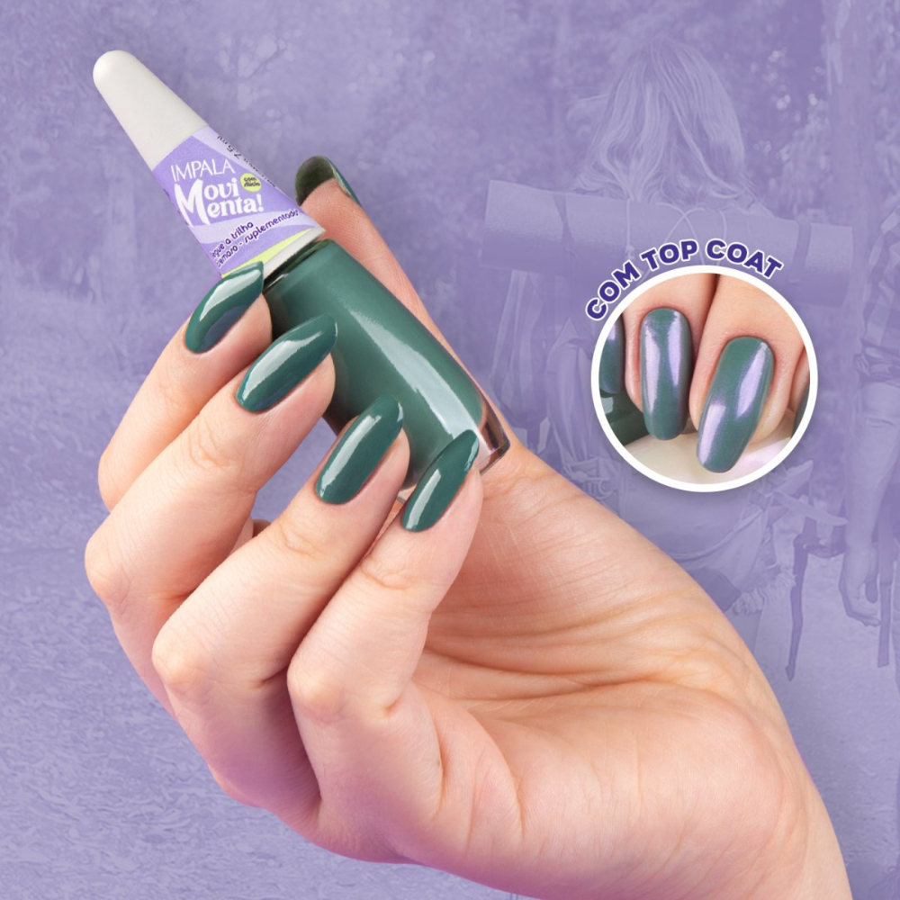 Esmalte Impala Cremoso Movimenta Segue A Trilha 7,5ml