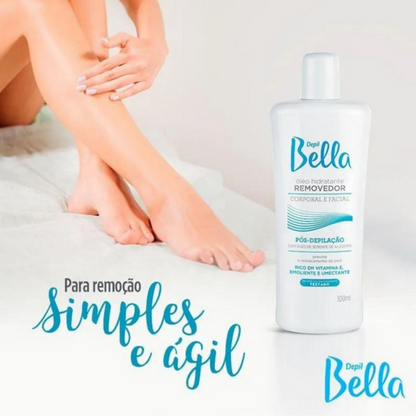 Óleo Removedor Algodão Depil Bella 300ml