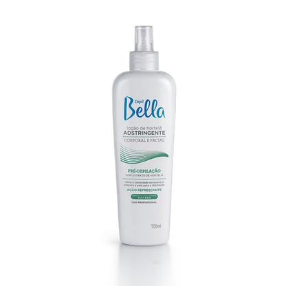 Loção Pré Depilatória Adstringente de Hortelã Depil Bella 500ml