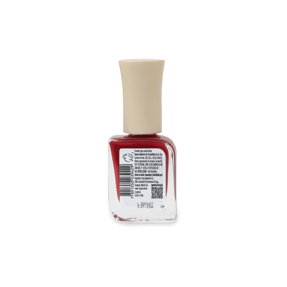 Esmalte Risqué Cremoso Bio 9ml Pimenta Caiena