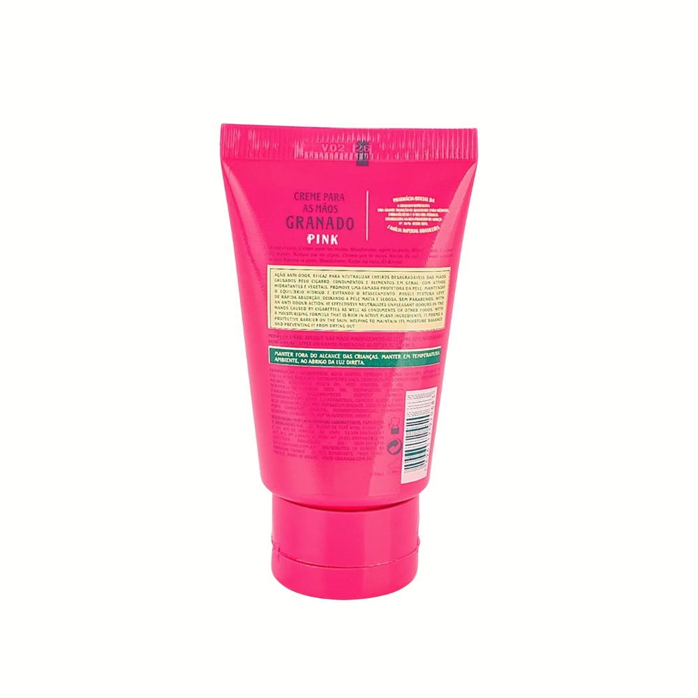 Creme Para As Mãos Granado Pink 60g