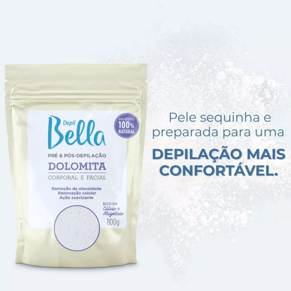 Kit Completo Pré e Pós Depilação Depil Bella