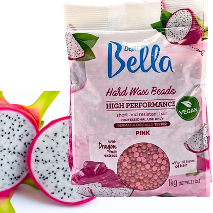 Cera Depilatória Confete Pink Pitaya Depil Bella 1kg
