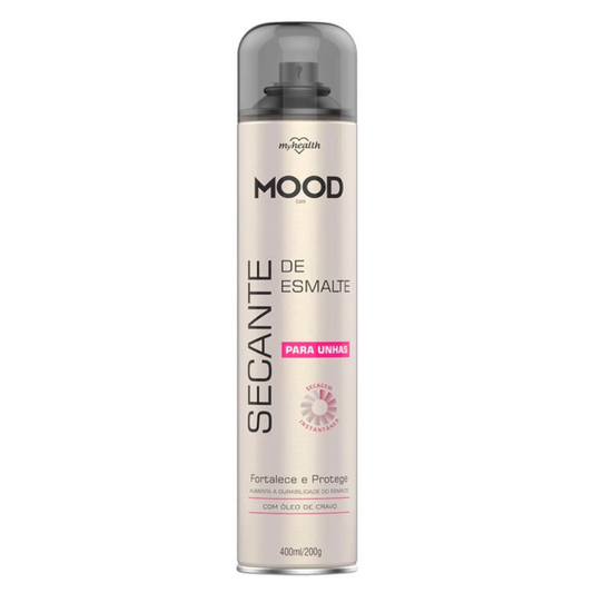 Spray Secante De Esmaltes Com Óleo de Cravo Mood 400ml