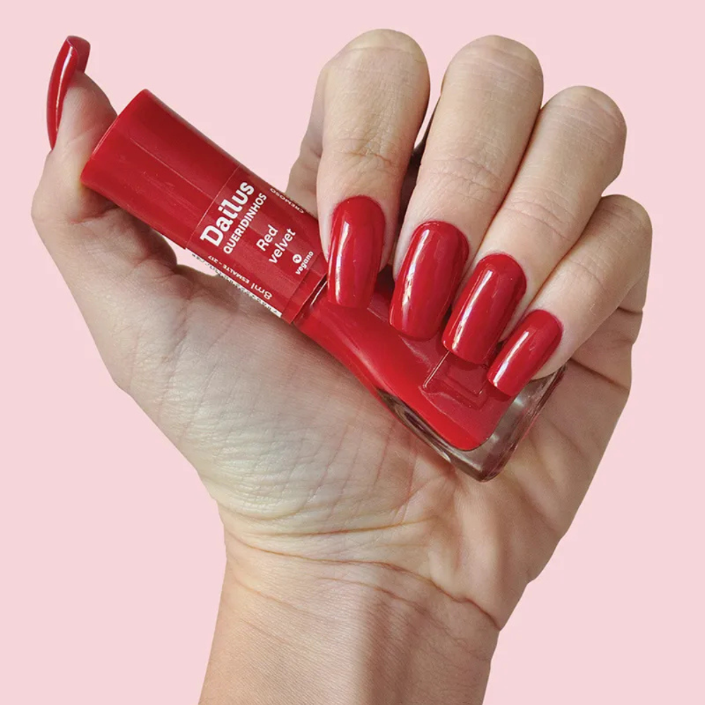 Esmalte Dailus Cremoso Queridinhos Red Velvet 8ml