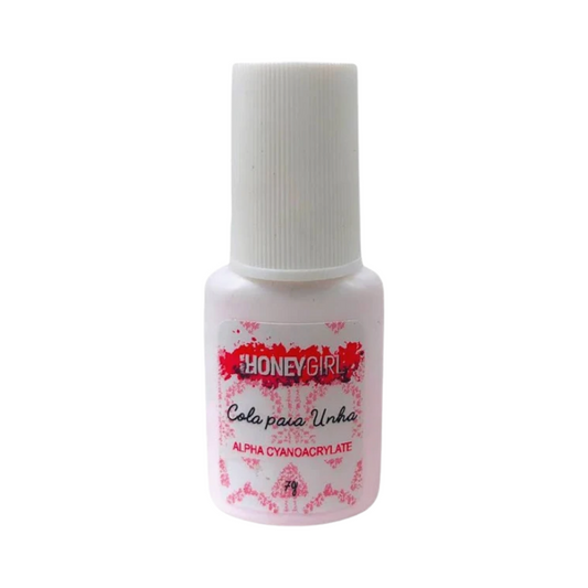 Cola Honey Girl Com Pincel Para Tips E Postiças 7g