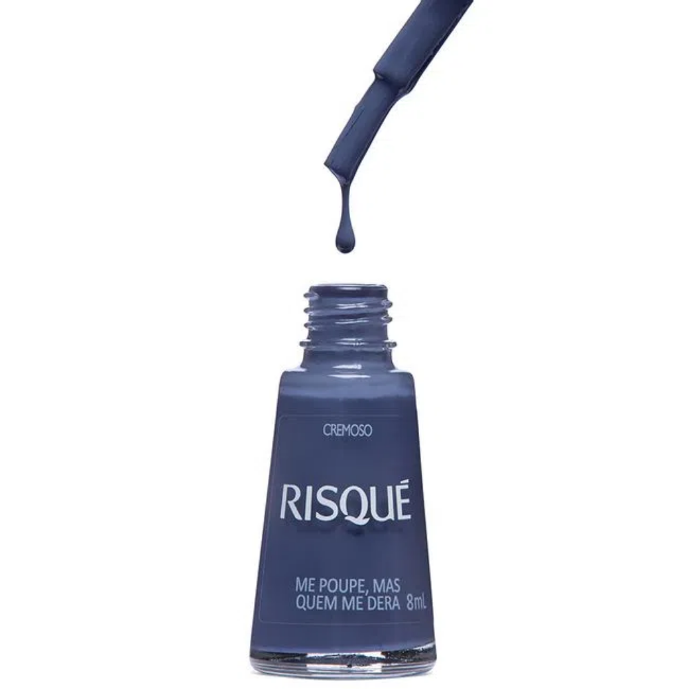 Esmalte Risqué Cremoso Me Poupe, Mas Quem Me Dera 8ml - Azul