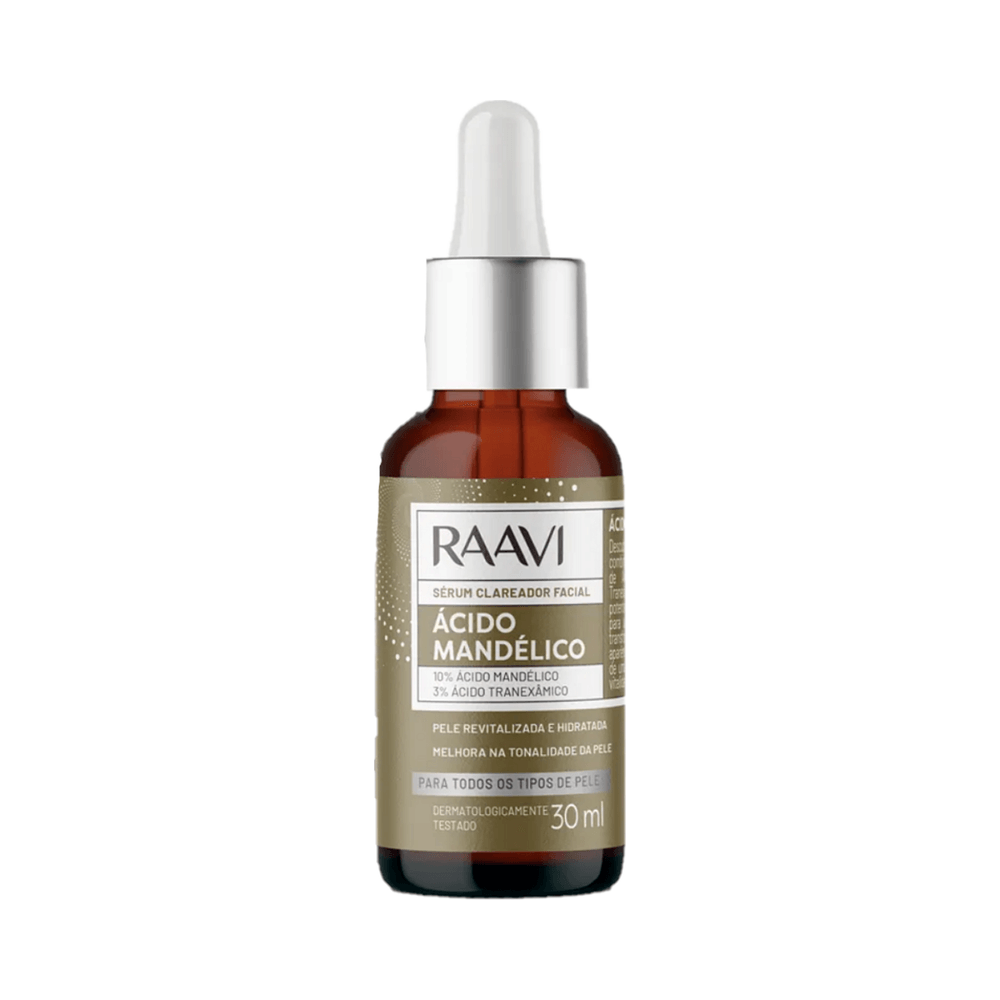 Sérum Facial Clareador Ácido Mandélico Raavi 30ml