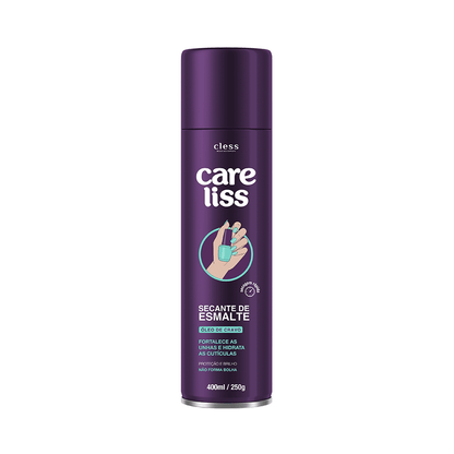Spray Secante De Esmaltes Com Óleo De Cravo Care Liss 400ml