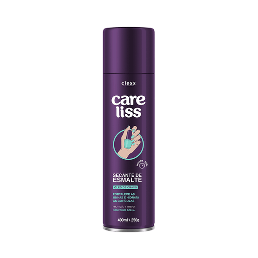 Spray Secante De Esmaltes Com Óleo De Cravo Care Liss 400ml