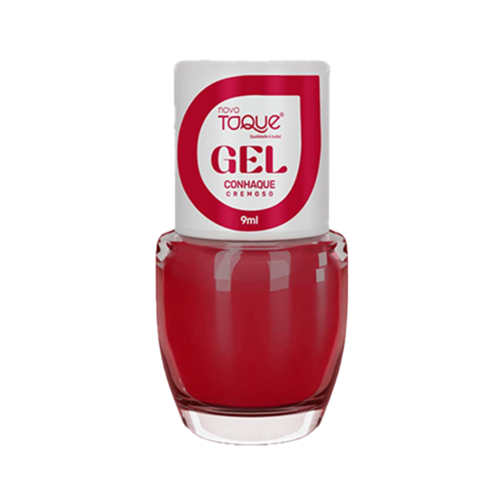 Esmalte Novo Toque Cremoso Efeito Gel Conhaque 9ml