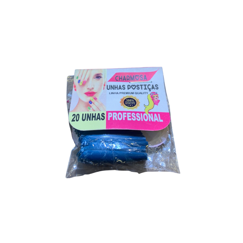 Unhas Postiças Premium Professional 20 Unidades Charmosa