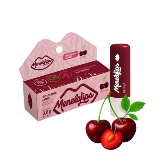 Hidratante Labial De Cereja MenelaLips 3,6g