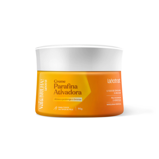 Creme Parafina Ativadora Labotrat com Óleo de Cenoura e Urucum 90g