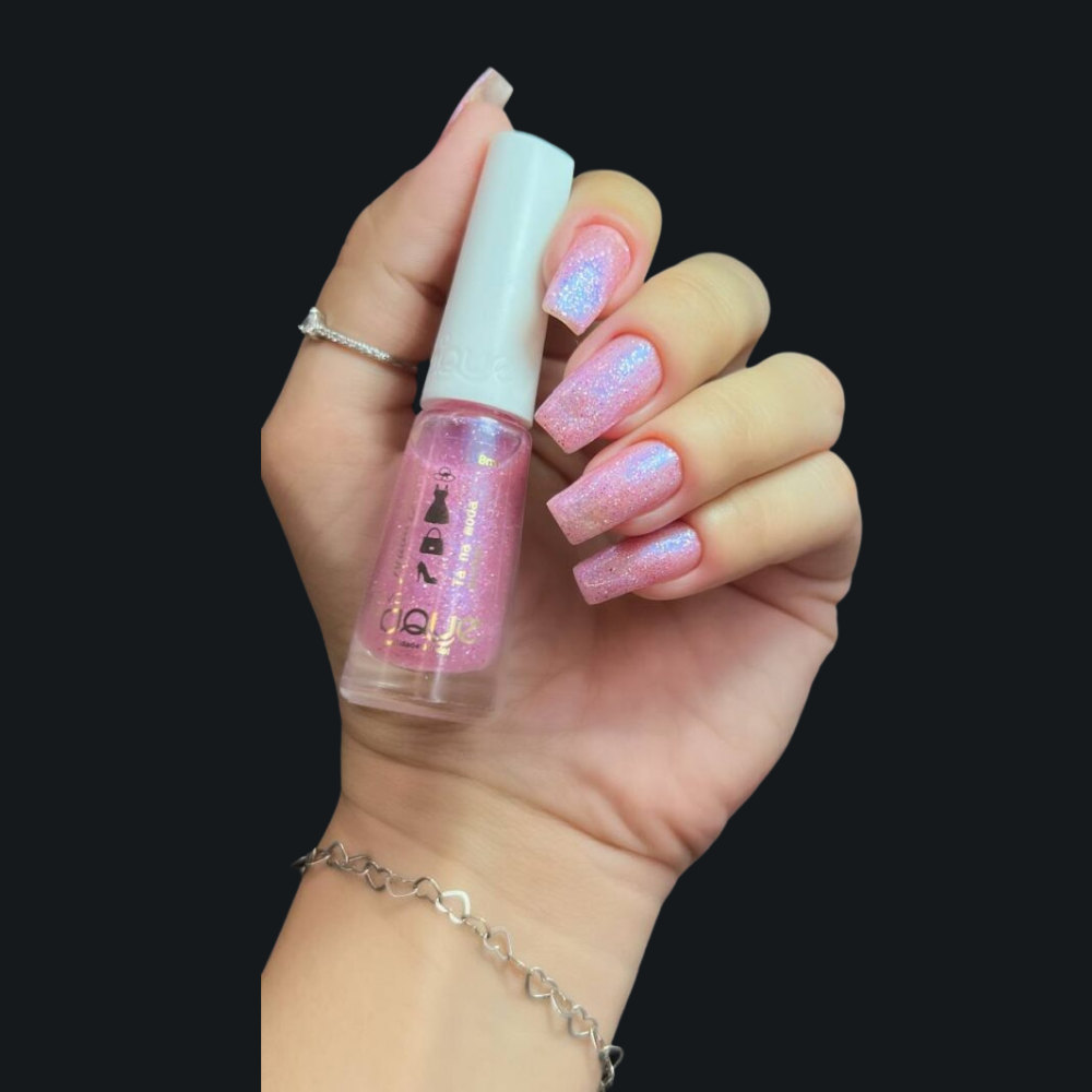 Esmalte Novo Toque Glitter Tá na Moda 8ml