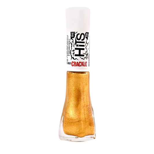 Esmalte Hits Crackle Cracked Gold 8ml