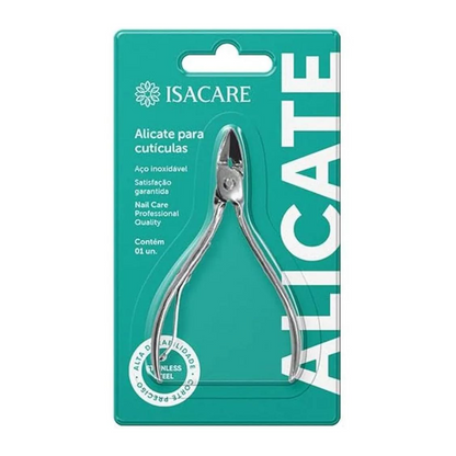 Alicate Cutícula Aço Inoxidável Isacare Personal