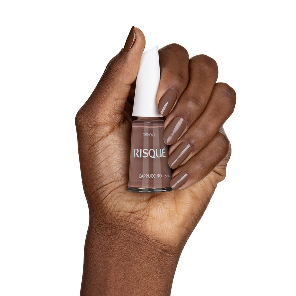 Esmalte Risqué Cremoso Capuccino 8ml - Nude