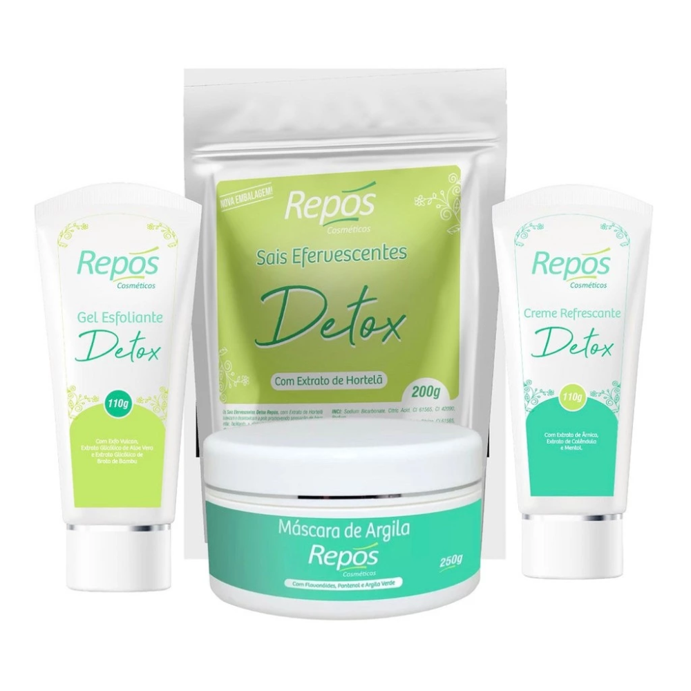 Kit Detox Para Pés Repos
