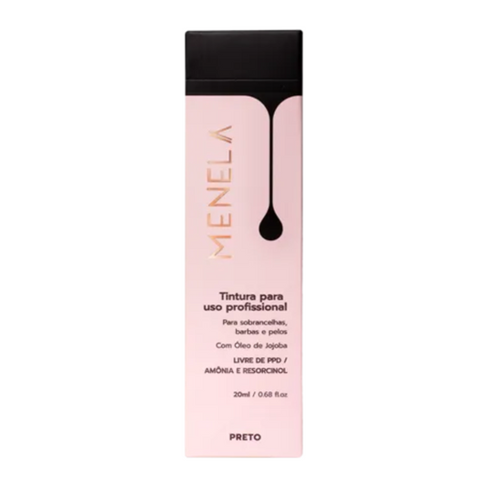 Tintura Menela 20ml Profissional Preto