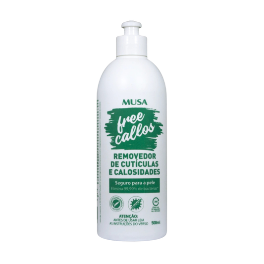 Removedor De Cutículas E Calosidades Free Callos Musa 500ml