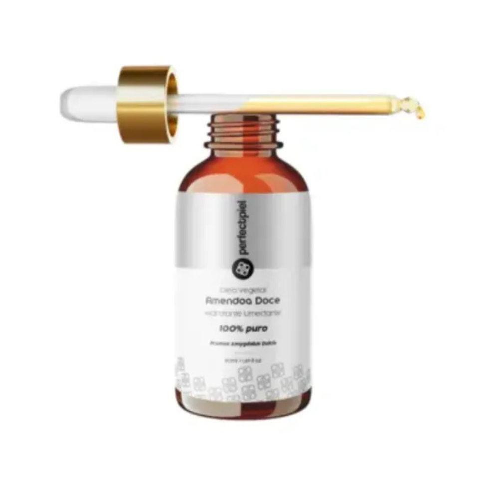 Óleo Vegetal Amêndoas Doce 100% Puro PerfectPiel 50ml
