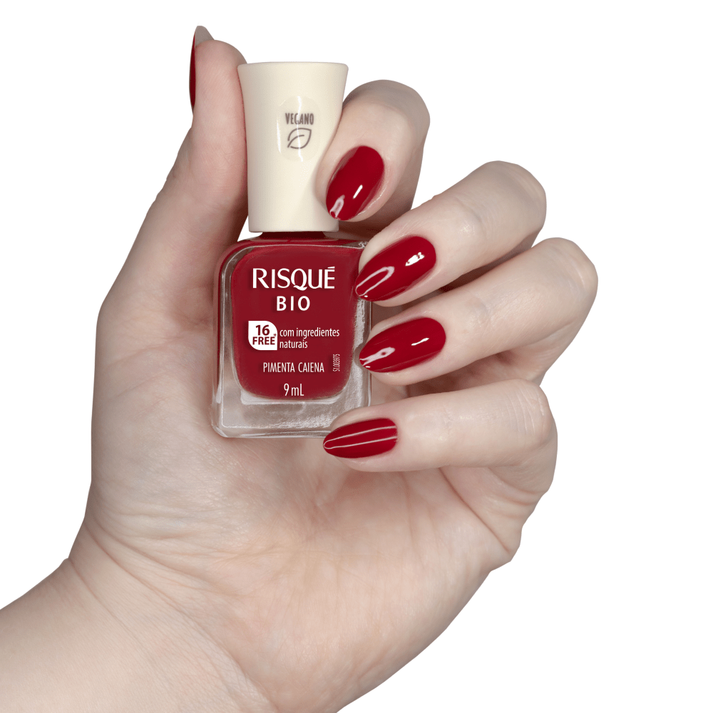 Esmalte Risqué Cremoso Bio 9ml Pimenta Caiena