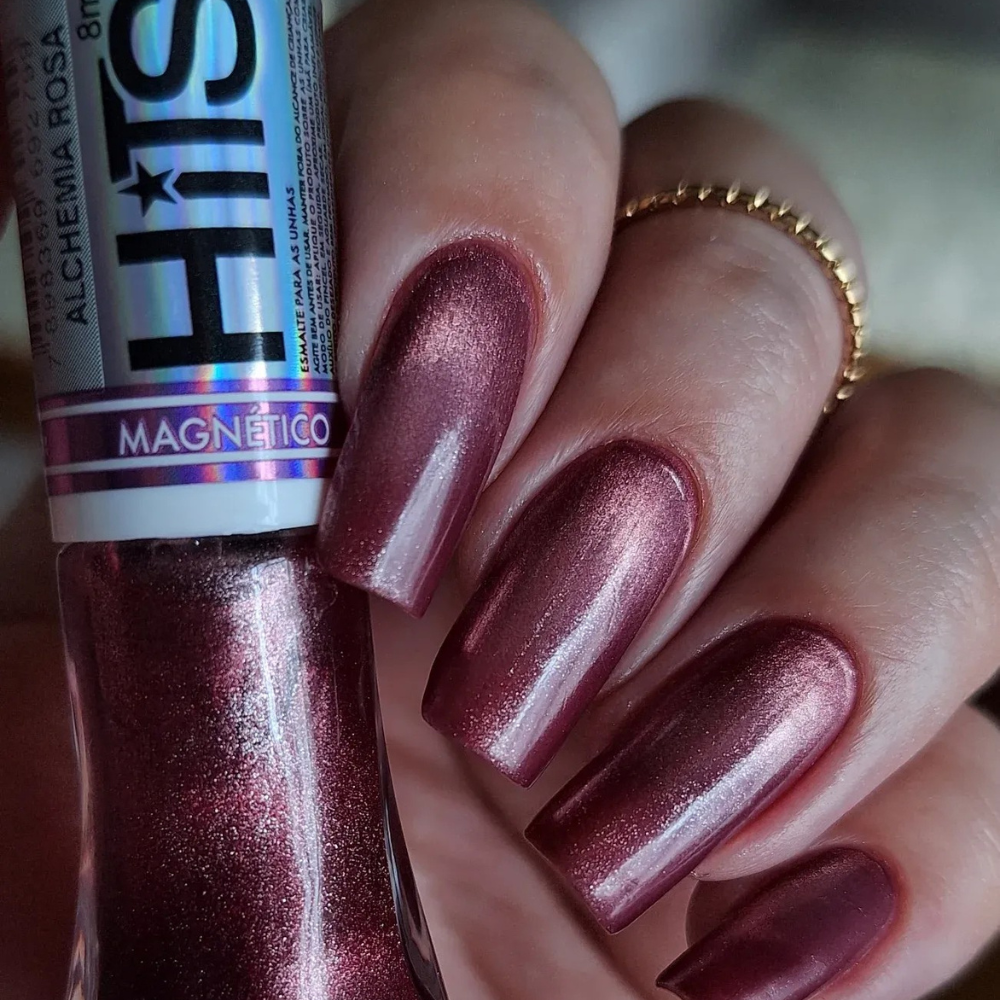 Esmalte Hits Magnético Alchemia Rosa 8ml