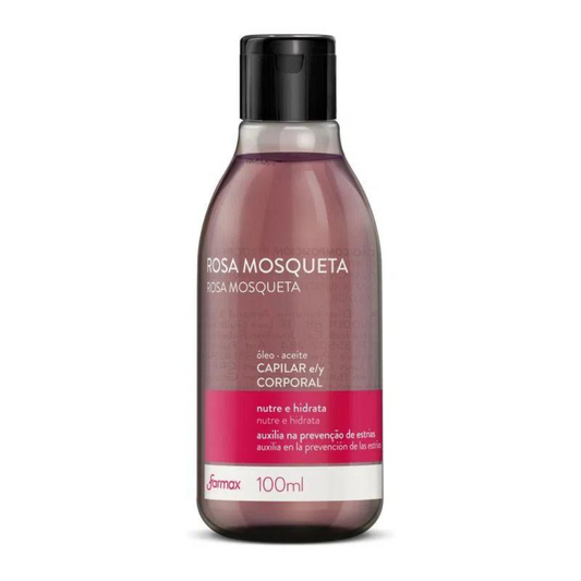 Óleo Capilar E Corporal Farmax 100ml Rosa Mosqueta