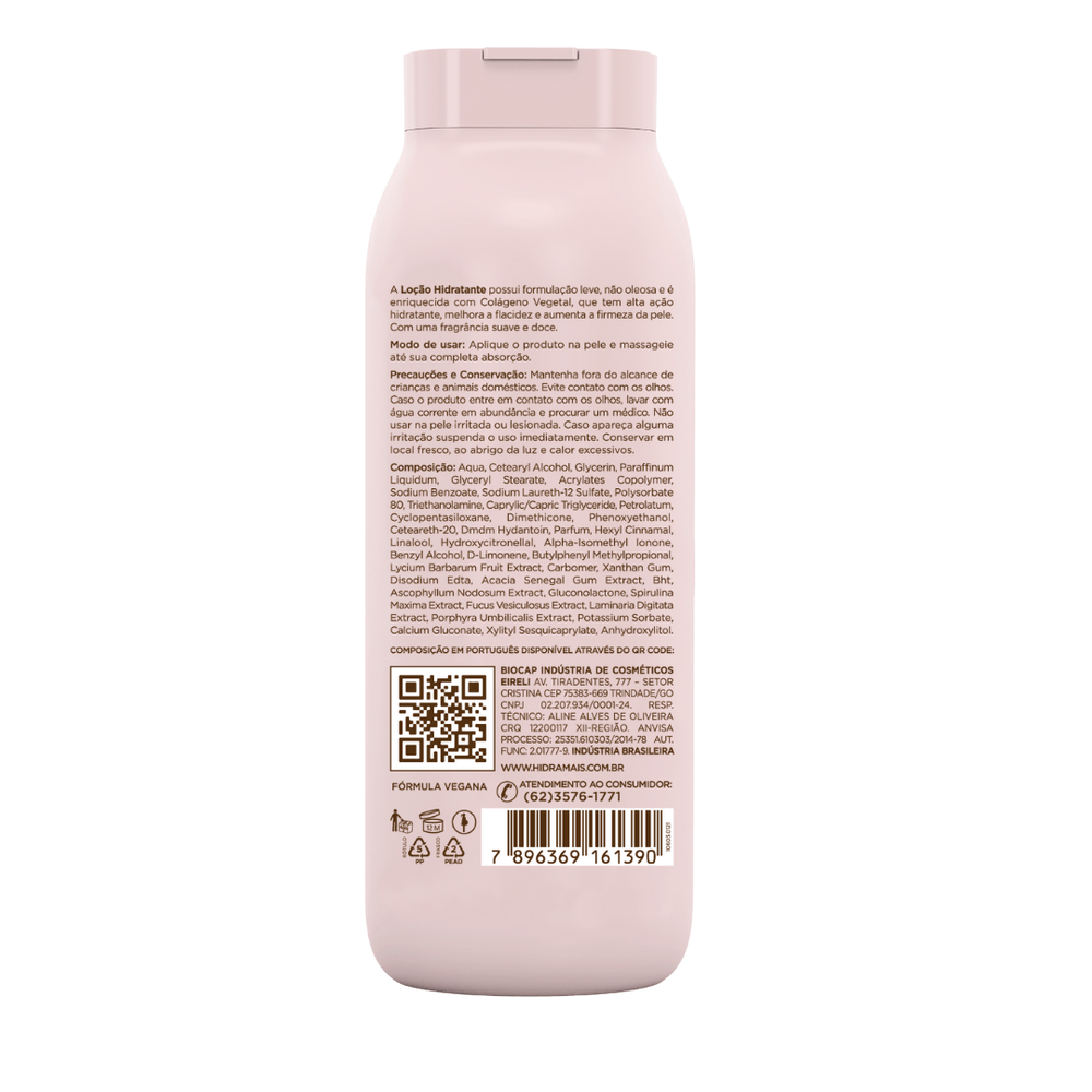 Loção Desodorante Corporal Goji Berry Hidramais 500ml