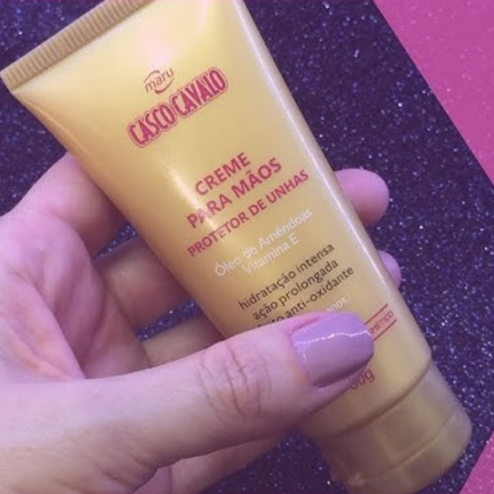 Creme Para As Mãos Protetor De Unhas Casco Cavalo Maru 60g