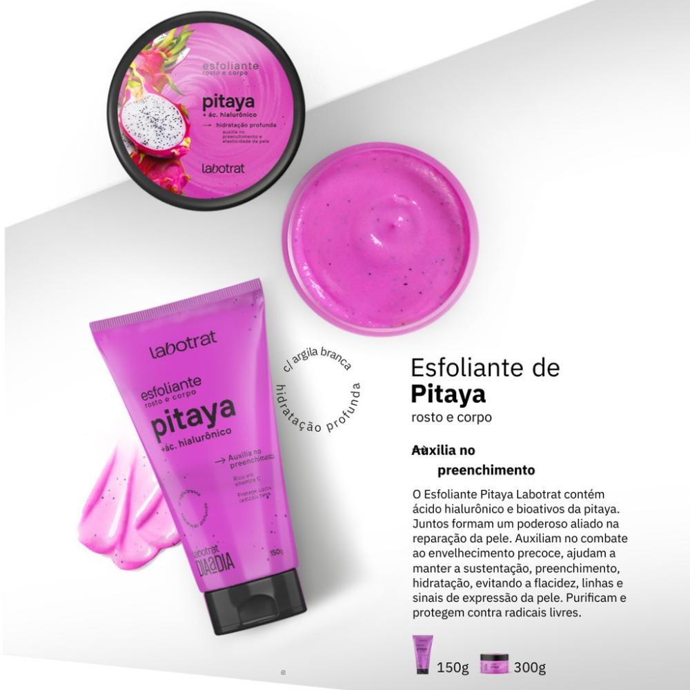 Creme Esfoliante Labotrat 150g Pitaya
