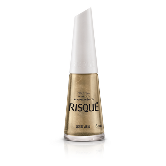 Esmalte Risqué Metálico Gold Vibes 8ml