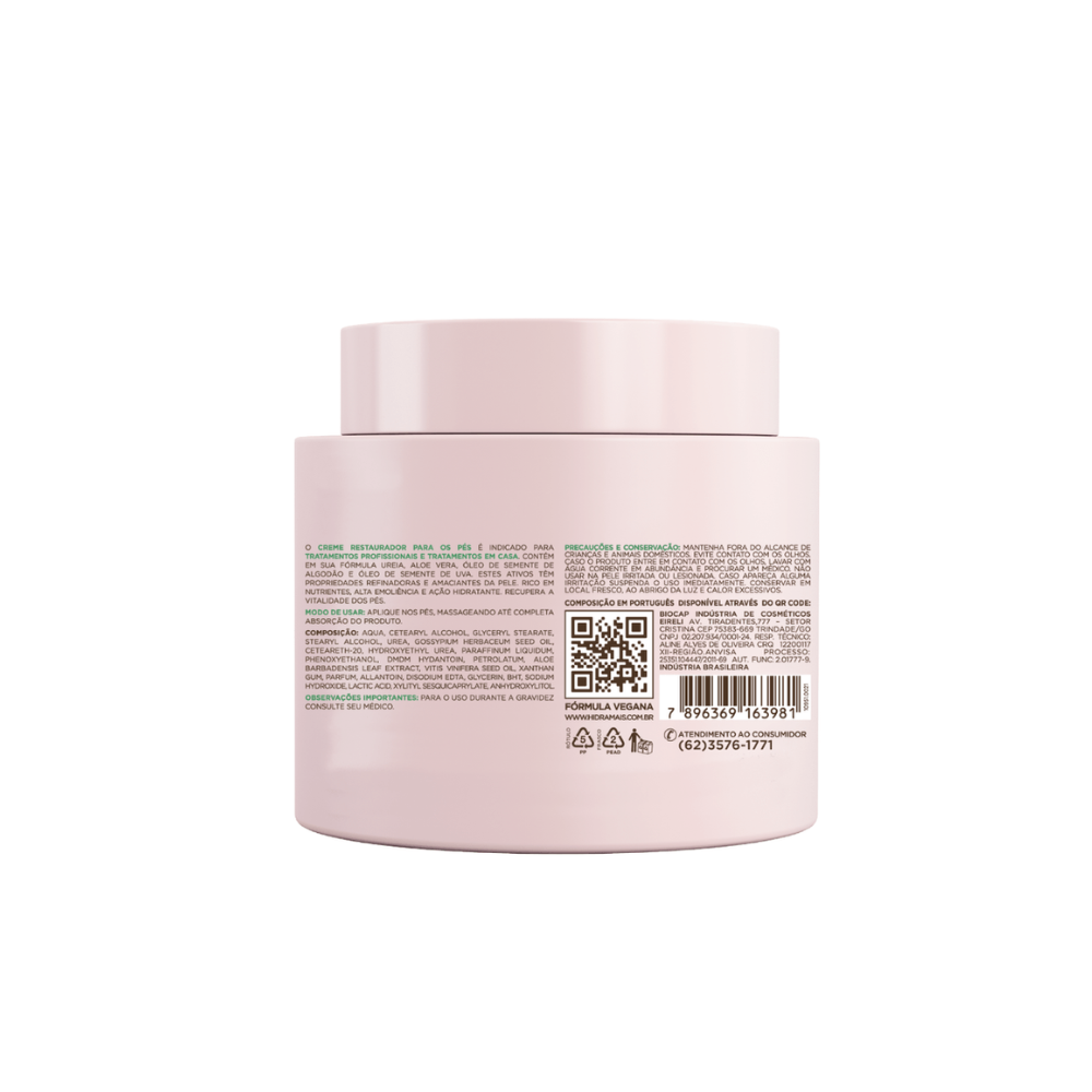 Creme Restaurador Para Pés Hidramais 220g