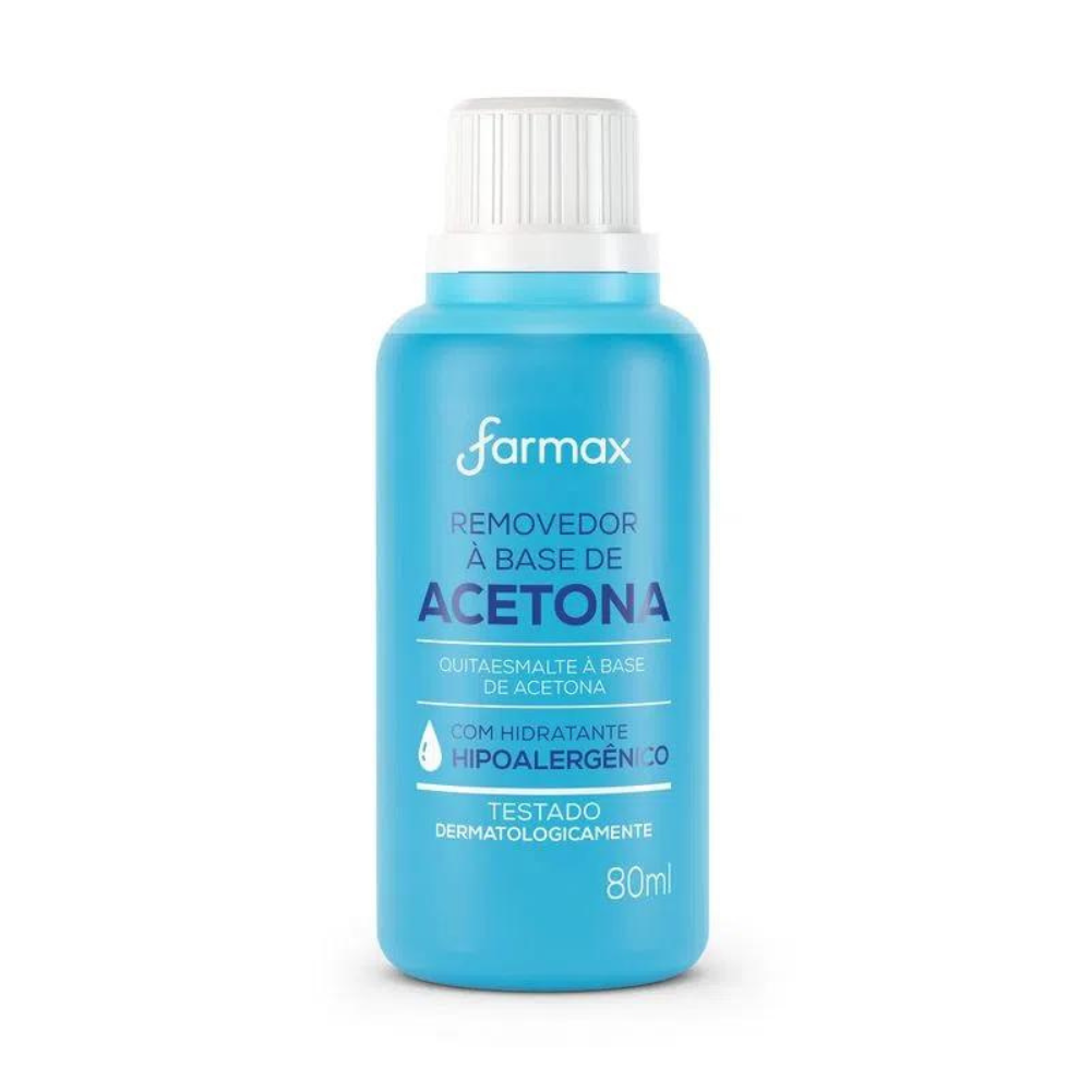 Removedor A Base De Acetona Hipoalergênico Farmax