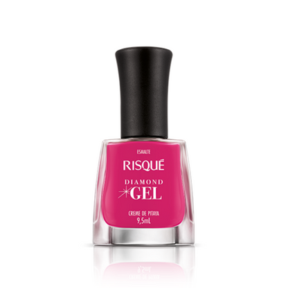 Esmalte Risqué Diamond Efeito Gel Creme De Pitaya 9,5ml