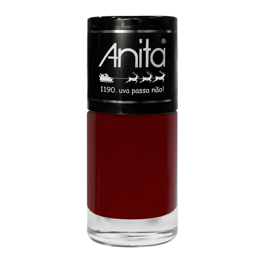 Esmalte Anita Tempo De Celebrar Uva Passa Não! 10ml