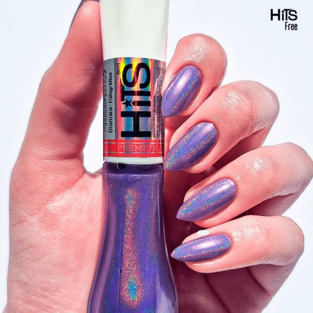 Esmalte Hits Premium Holográfico Dionísio 8ml