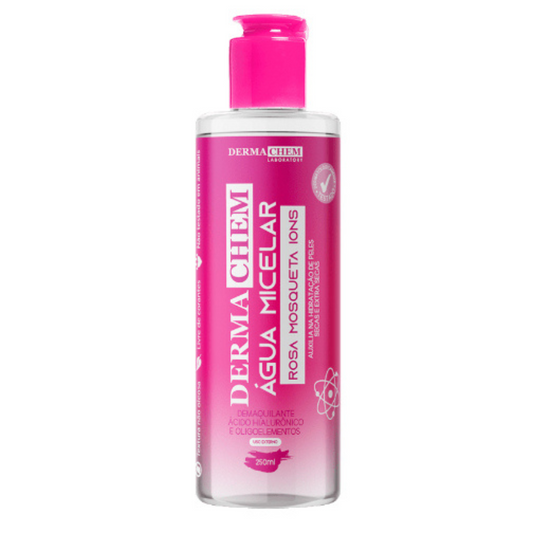 Água Micelar Dermachem 250ml Rosa Mosqueta